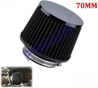ya 12 10.8 baidi Air filter 70mm high cold air filter 2.75 inches black suitable for cars and motorcycles