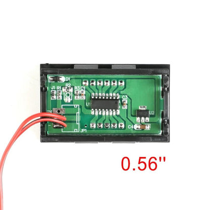 ya 16 10.20 baidi for Mini Digital Voltmeter 4.5-30V DC Panel Meter for Electric Vehicles -
