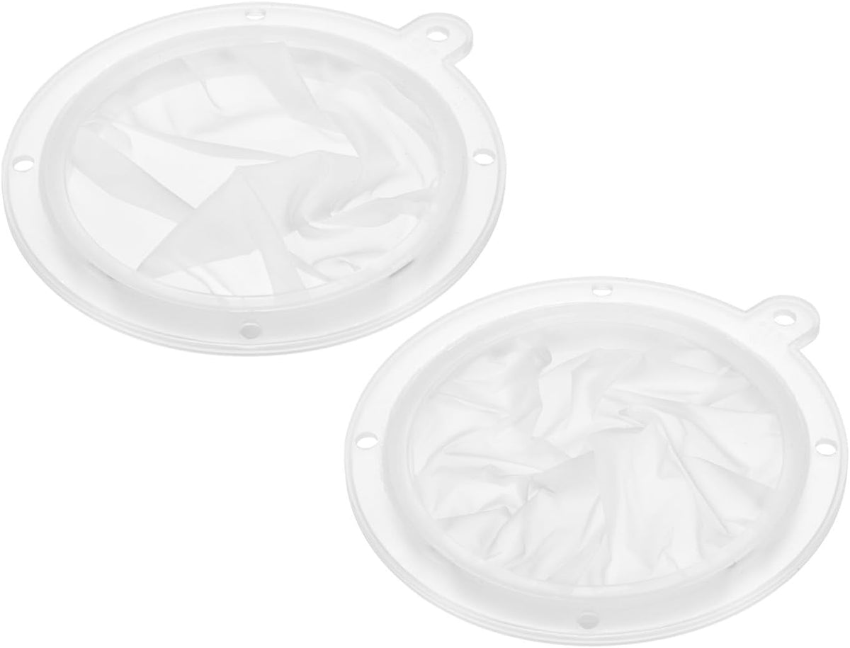 ya 14 9.20 baidi 2 in 1 Set 6.1 O.D. Food Filter Strainer Fine Mesh Filters Strainers White-1