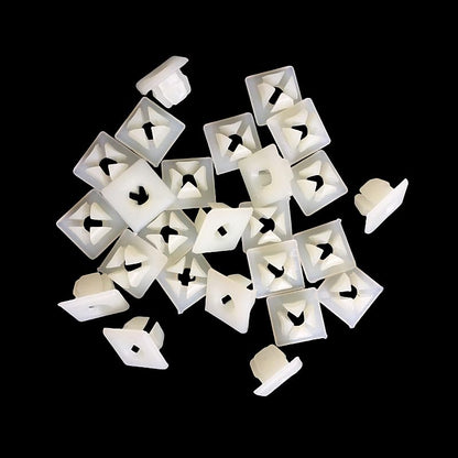 ya 5 8.10 50Pcs Bumper License Plate Nut Bracket Clip 4755299 3907444 for GM