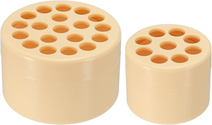 ya 26 10.21 baidi 2 Pcs Spiral Flower Stem Holder, S&L Spiral Stem Holder for DIY, Yellow