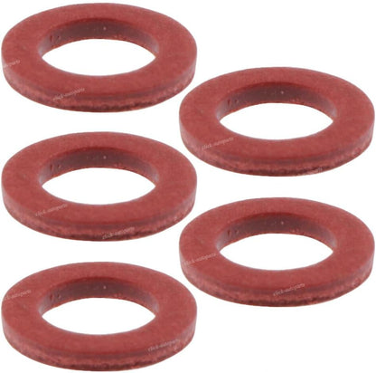ya 2 8.15 5 Pcs Lower Unit Drain Plug Gasket Red for Yamaha 90430-08020-00 90430-08003