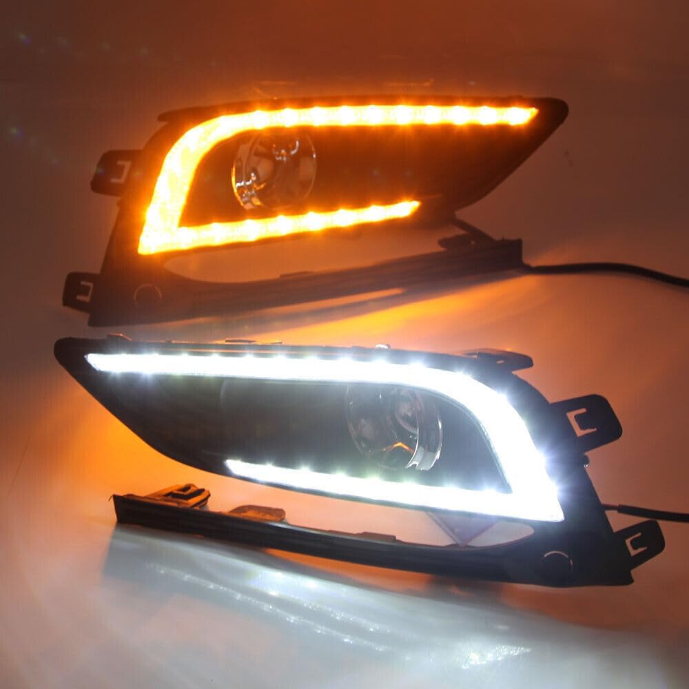 ya 2 8.15 Daytime running light LED DRL fog light replacement bumper for Chevrolet Cruze