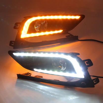 ya 2 8.15 Daytime running light LED DRL fog light replacement bumper for Chevrolet Cruze