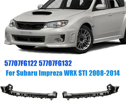 ya 2 8.15 2x Front Bumper Support Bracket 57707FG122 57707FG132 for Subaru for Impreza WRX STI
