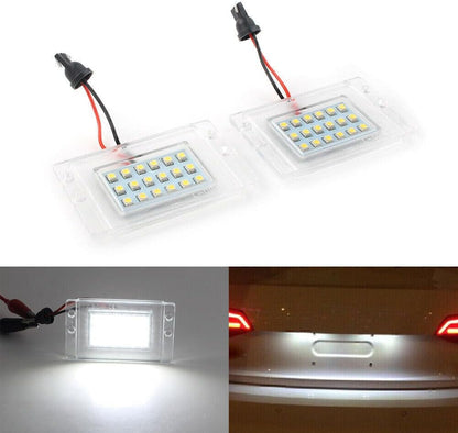 ya 4 8.8 2Pcs 18LED License Plate light Error Free For Volvo 855 93-97 V70 V70 XC 1997-00
