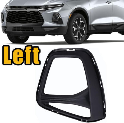 ya 4 8.8 Left front bumper fog lamp cover lower grille frame for Chevrolet Blazer 2019-2022