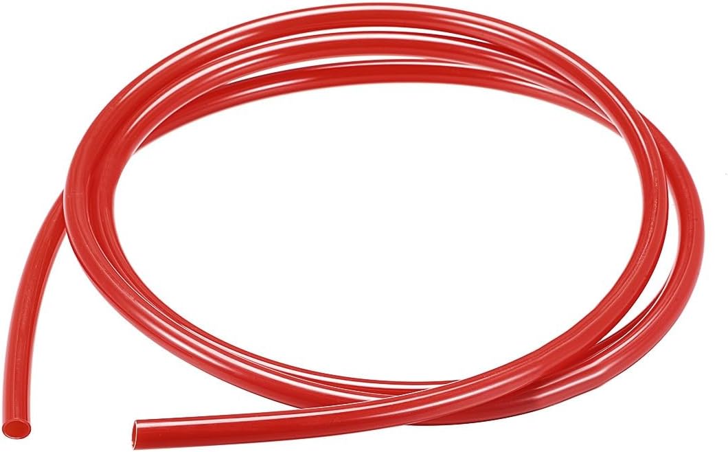 ya 14 9.20 baidi 10mm OD 8mm ID 2m Long PA12 Nylon Tube for Air Line Brake Fluid Transfer Red-1