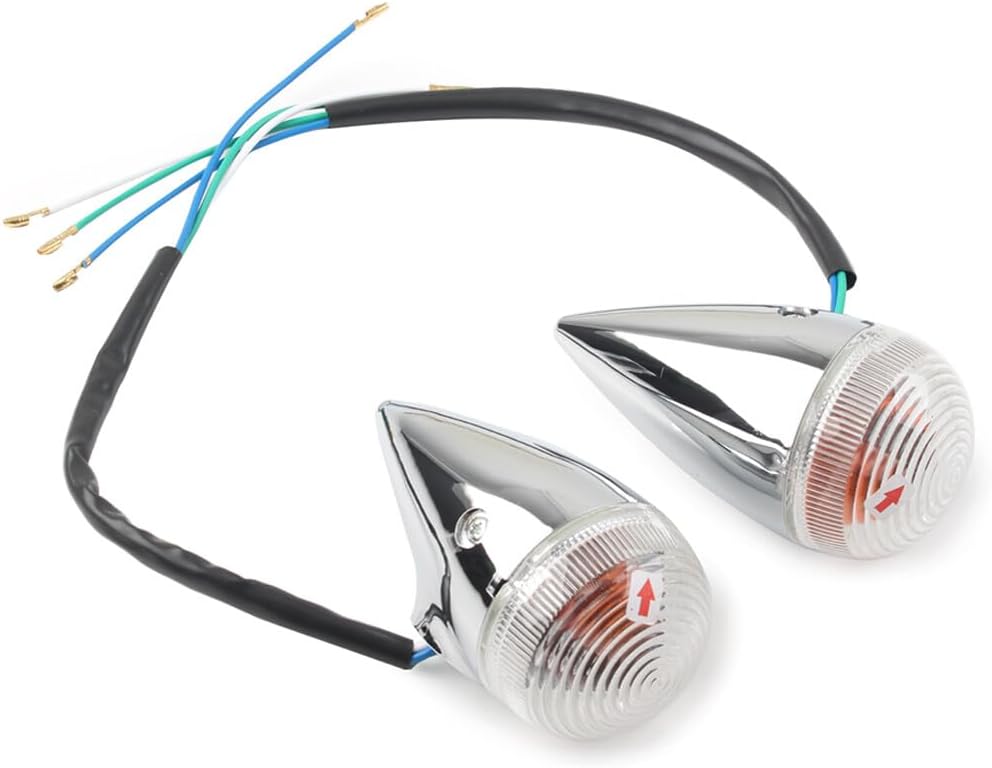 ya 11 9.14 zhengce 1 Pair Clear Front Turn Signal Light for Yamaha XV1900 2006-2013