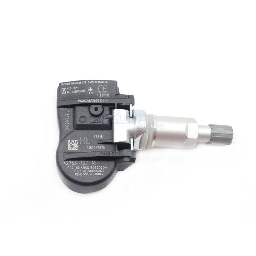 ya 2 8.15 for Honda Pilot 2016-2019 42753-TG7-A51 433MHz 4pcs TPMS TIRE Pressure Sensor