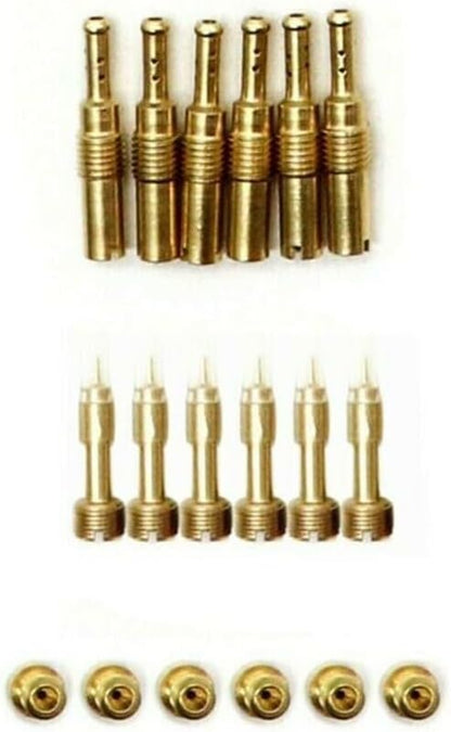ya 23 10.7 baidi 6x Carburetor Repair Kit For GL1500C GL1500CT Tour Valkyrie 1500 1997-2003 /new
