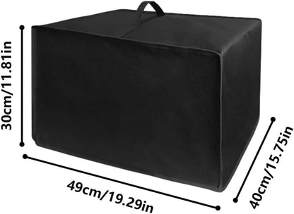 ya 26 10.21 baidi Auto Heat Press Machine Dust Cover Heavy Duty Black 49x40x30 cm Waterproof