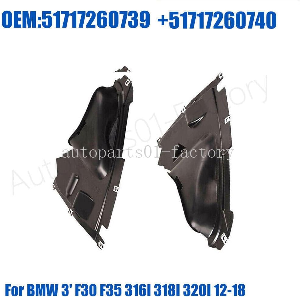 ya 7 8.24 baidi Front Splash Shield Inner Fender Liner for BMW 3' F30 F35 316I 318I 320I 12-18