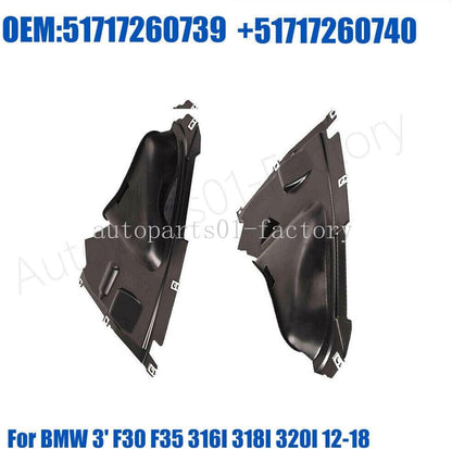 ya 7 8.24 baidi Front Splash Shield Inner Fender Liner for BMW 3' F30 F35 316I 318I 320I 12-18