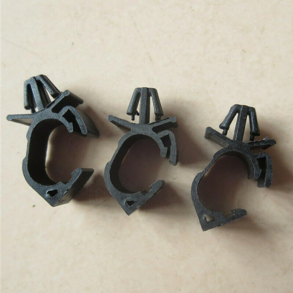ya 4 8.14 40x Wiring Harness Fastener For Car Route Fixed Clips Pipe Tie Wrap Cable Clamp
