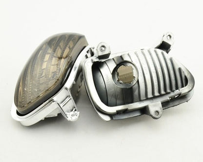 ya 13 9.15 baidi Smoke Front Turn Signal Lights Lens Shell for Honda Goldwing GL1800 2001-2017