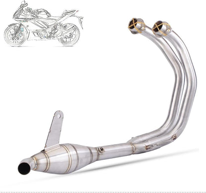ya 4 8.8.2 Modified Connected Header Front Pipe Link System for Yamaha YZF R3 MT-25