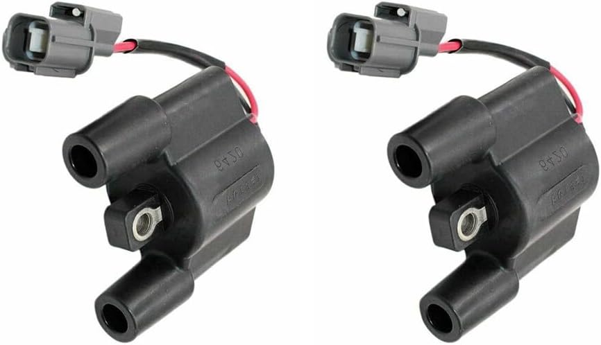 ya 4 8.10 2X Ignition Coil for Kawasaki Motocycle for Yamaha 21121-3722 F6T557 63P-82310-01-00