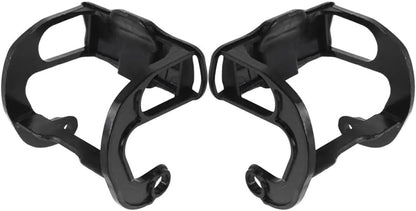 ya 12 10.8 baidi 2Pcs Left+Right Headlight Washer Lever Black For 2012-2015 6 Series F06 F12 F13