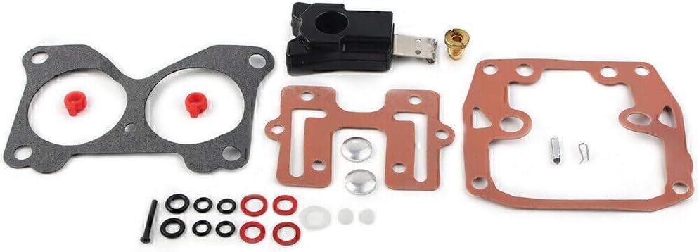 ya 2 8.15 Carburetor Rebuild Kit Fit Johnson Evinrude V4 85 90 100 115 125 140 HP 390055