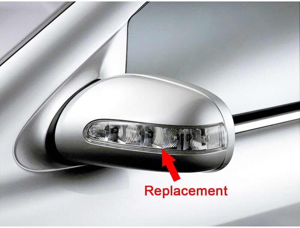 ya 4 8.24 baidi Left door mirror turn signal flasher suitable for 03-06 Mercedes W220 S W215 CL