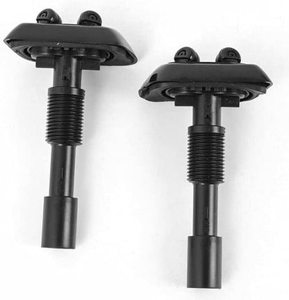 ya 4 8.14 1 pair of left and right black headlight washer nozzles for 740iL 750iL for BMW E38