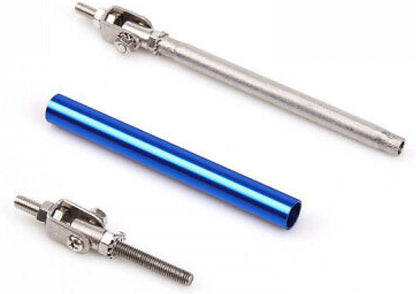 ya 2 8.15 Adjustable Front Bumper Lip Splitter Strut Rod Tie Support Bar for Dodge 100mm