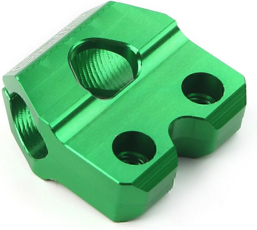 ya 6 8.24 baidi For KLX125 KX80 KX85 KX100 KX250F KX450F Green Brake Lines Hose Clamp Holder Set