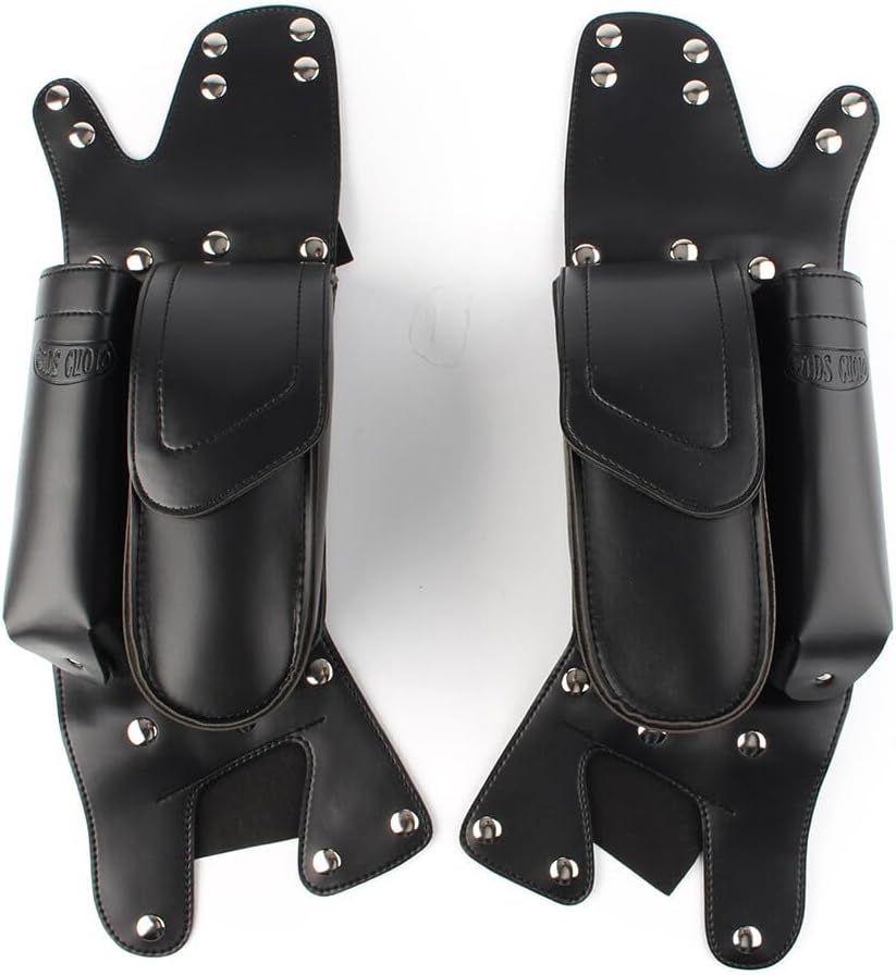 ya 11 9.14 baidi2 x Water Bottle Drink Holder Guard Bag Saddlebag for Harley Touring FLHT FLHR