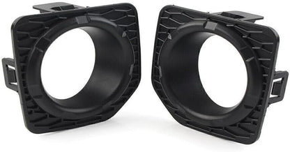 ya 10 9.16 zhengce for Land Rover lander 2 06-2014 2x Front Bumper Fog Lamp Bezel Cover Black