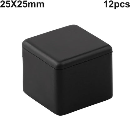 ya 26 10.21 baidi Protector Chair Leg Cap Feet Protector Pad 12 Pcs PVC Square Table Covers