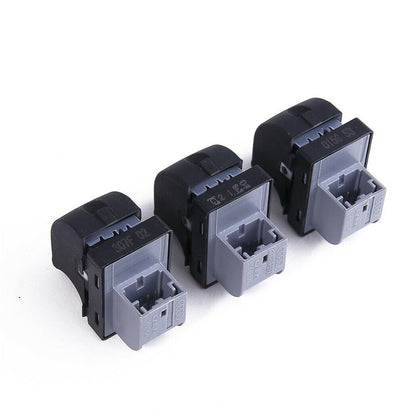 ya 4 8.8 3Pcs Passenger Side Single Window Switch for Audi A6 S6 C6 RS6 Allroad A3 Q7