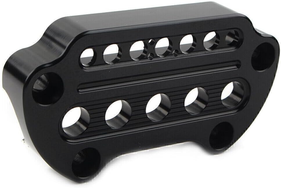 ya 6 8.24 baidi Black Indicator Handlebar Top Clamp for Harley Sportster XL883 XL1200 Dyna