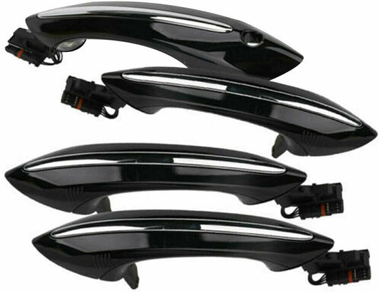 ya 2 8.15 4-Pack Exterior Comfort Door Handle LH+RH for BMW F01 F02 F06 F10 F11 F18