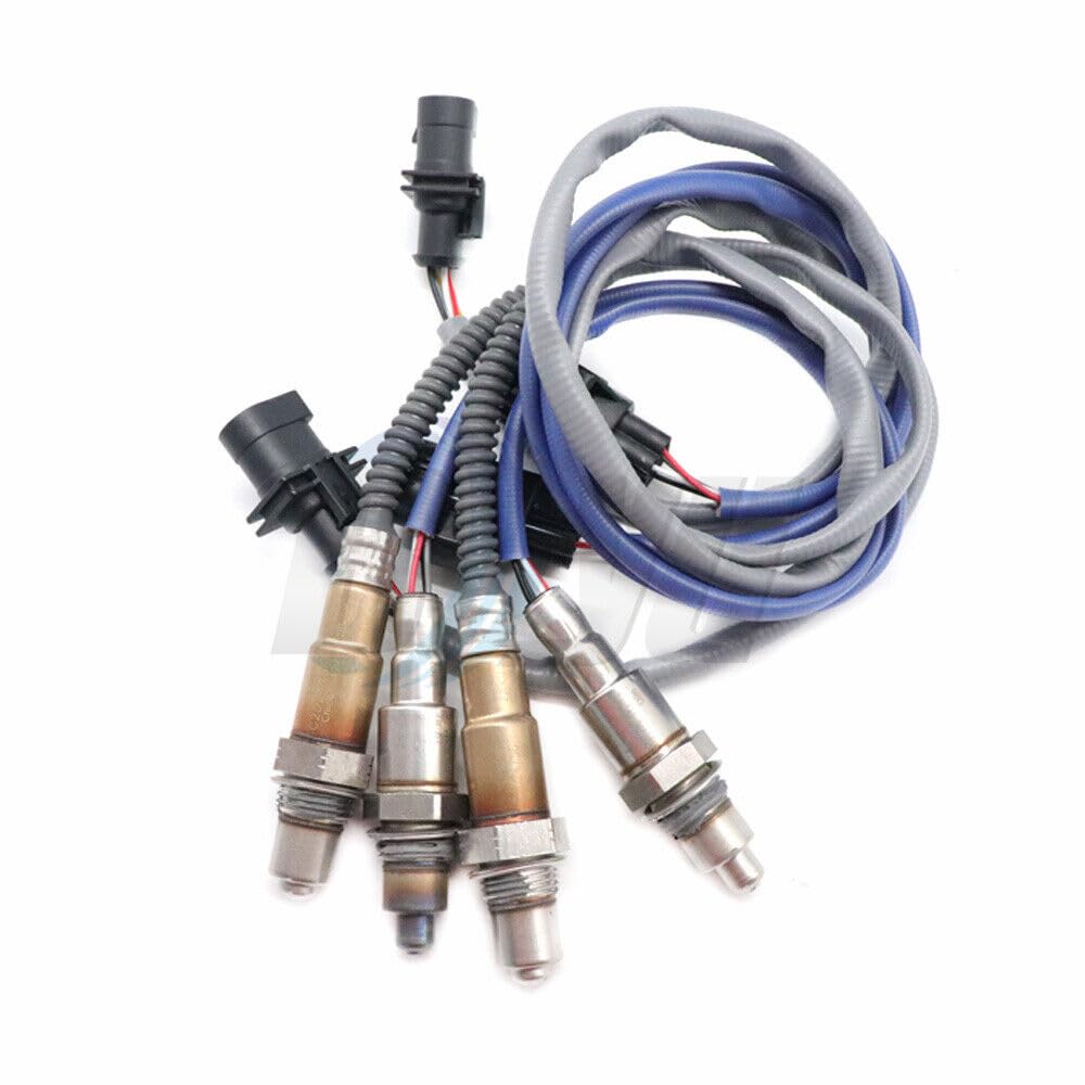 ya 5 8.24 baidi 4pcs O2 Oxygen Sensor C2D24756 DX23-9G444-EA for Jaguar F-Type XF XJ 3.0L