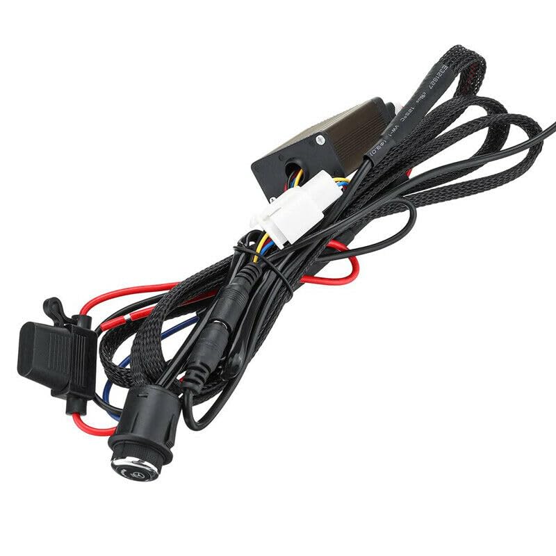 ya 4 8.8 Universal Car 6 Gear LED Switc Steering Wheel Heating Winter Heated Flocking Pad