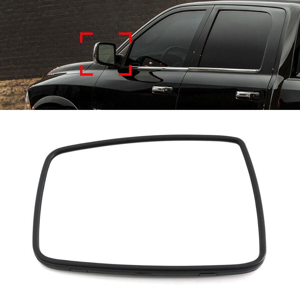 ya 11 9.14 baidifor Dodge for Ram 1500 2500 2011-2018 Wing Mirror Glass Heated Power Left Side
