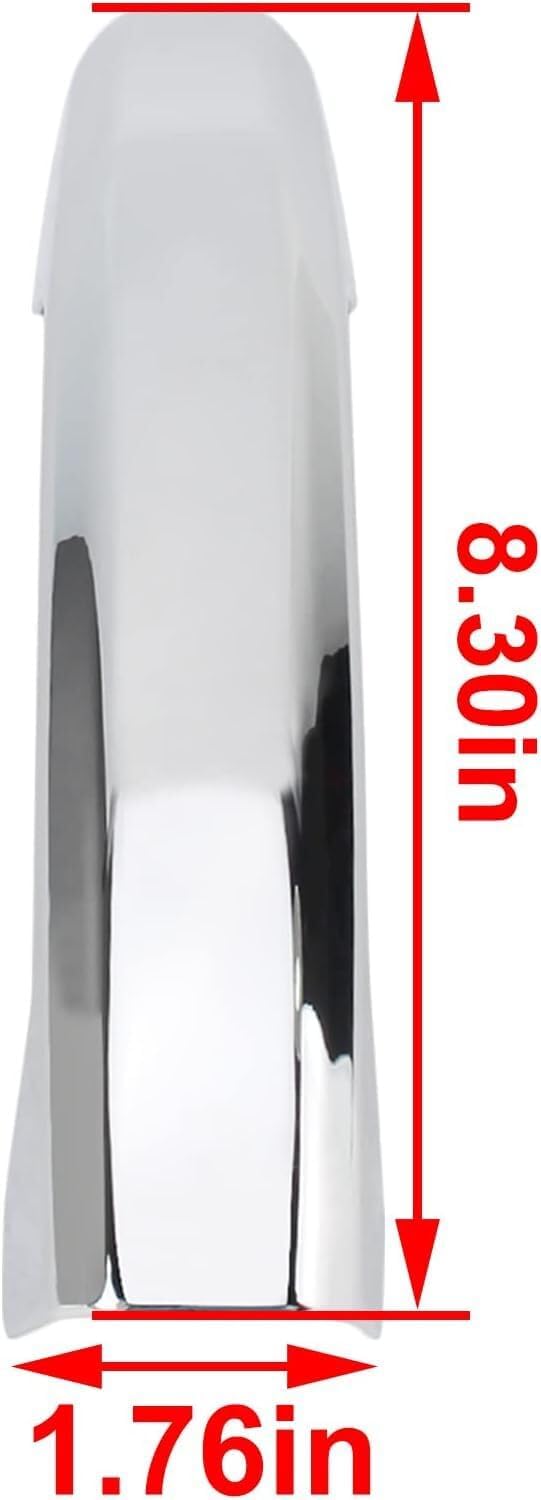 ya 10 9.16 baidi for Chevy for Silverado 2020-2024 1500+2500+3500+HD Truck Chrome 4 Door Handle Cover