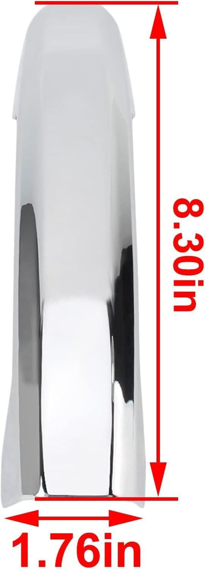 ya 10 9.16 baidi for Chevy for Silverado 2020-2024 1500+2500+3500+HD Truck Chrome 4 Door Handle Cover