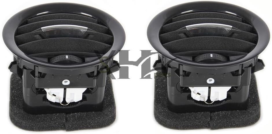 ya 10 9.16 baidi 2pcs Black Dashboard AC Air Vent Kit Fit for Vauxhall/for Opel #13417363#
