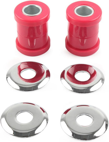 ya 13 9.15 baidi for Harley Sportster Softail Dyna Super Glide FXD Handlebar Riser Bushings Red