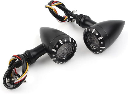 ya 10 9.16 zhengce Motorcycle LED Red/Amber Brake Blinker Turn Signal Tail Light for Harley fo