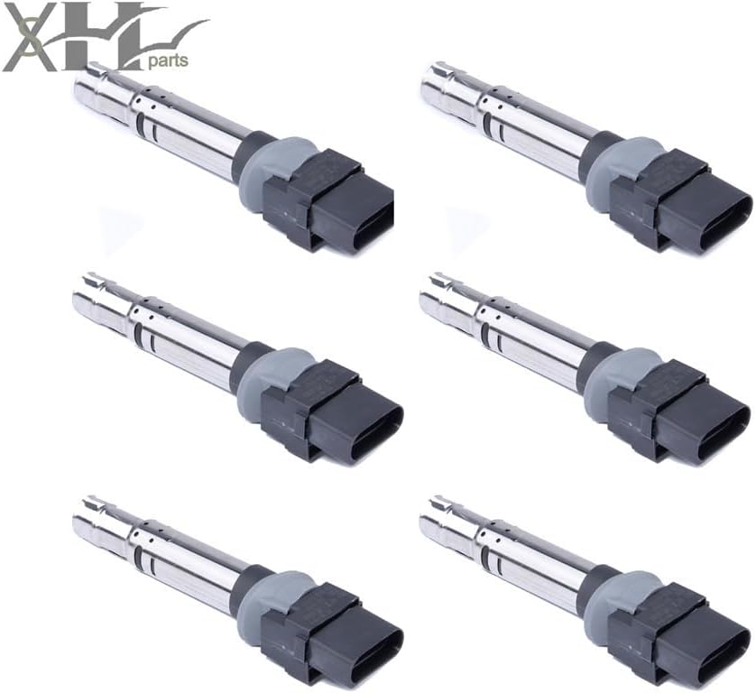 ya 9 10.24 6pcs Lgnition Coils Kit for VW for Passat 06-13 3.2 AXZ 3.6FSI for Passat cc 022905715A