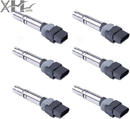 ya 9 10.24 6pcs Lgnition Coils Kit for VW for Passat 06-13 3.2 AXZ 3.6FSI for Passat cc 022905715A