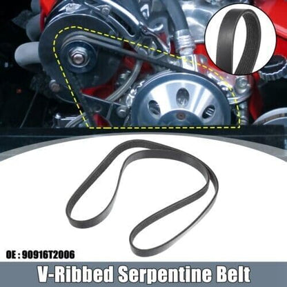 ya 5 8.24 baidi 90916T2006 Automotive V-Belt Serpentine Drive Belt for Toyota Hilux Pickup 04-15