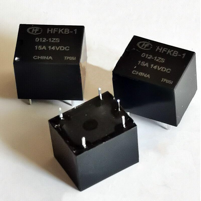 ya 16 10.20 baidi 2Pcs HFKB-1-012-1ZS 12VDC 5Pins Power Relay #W7*-