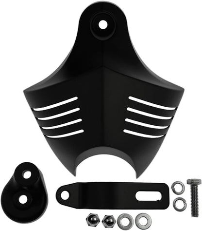 ya 2 8.15 V-Shield Horn Cover Fit for Harley Softail Dyna Electra Glide Twin Cam Big Twins
