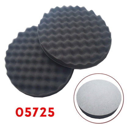 ya 13 9.15 baidi 2Pcs/Set 05725 8 Inch Round Single-Sided Foam Polishing Pad Tool Kit Black New