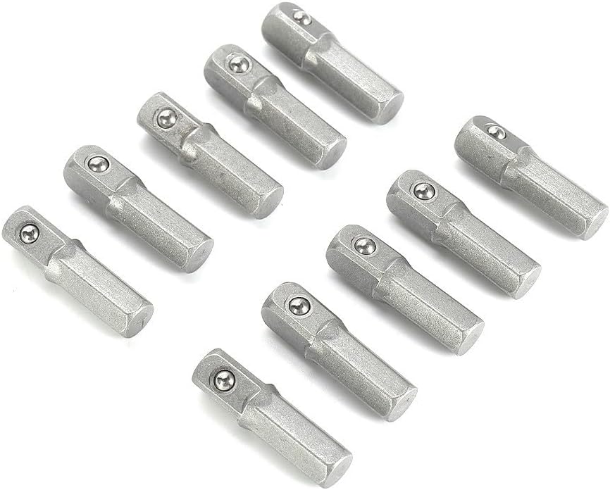ya 14 9.20 baidi Workshop Socket Adapter Converter 1/4 Hex To 1/4 Square Drive New Hot-1
