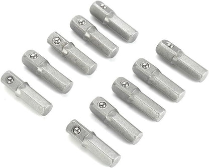 ya 14 9.20 baidi Workshop Socket Adapter Converter 1/4 Hex To 1/4 Square Drive New Hot-1